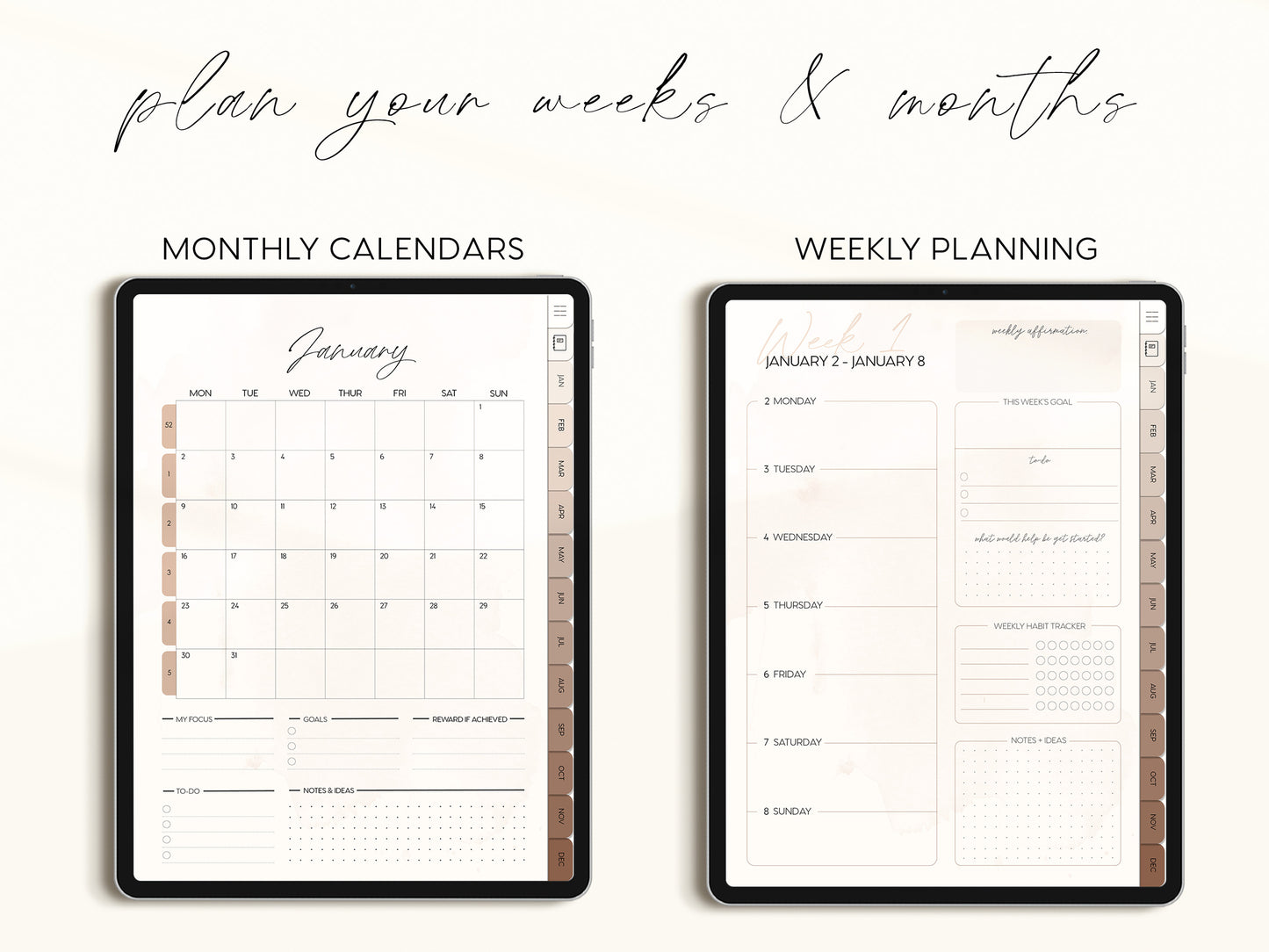 Aesthetic Digital Life Planner